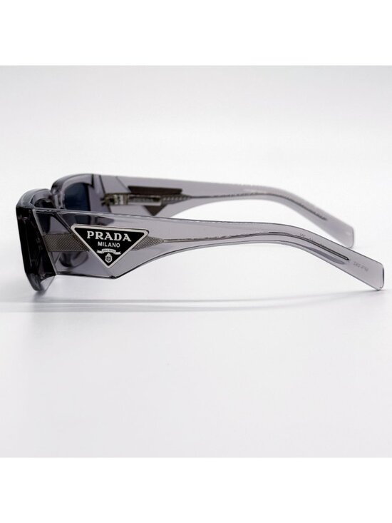 NEW PRADA SUNGLASSES PR09ZS 18S09T TRANSPARENT GRAY UNISEX PR 09ZS 18S09T, SPR 0 main image 7